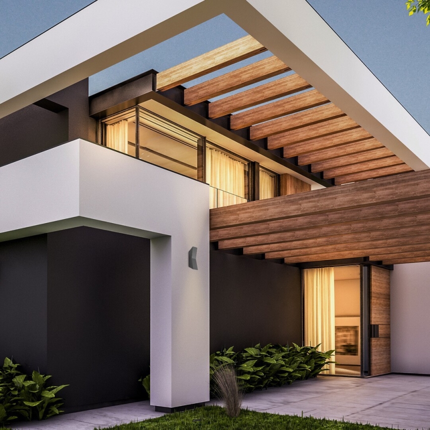 Rabalux - LED Kültéri fali lámpa LED/6W/230V IP65 antracit