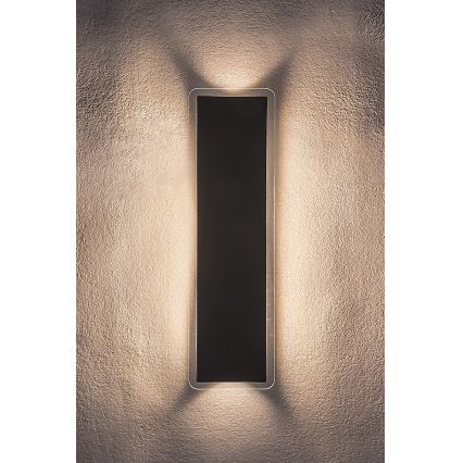 Rabalux - LED kültéri fali lámpatest LED/18W/230V IP54 fekete