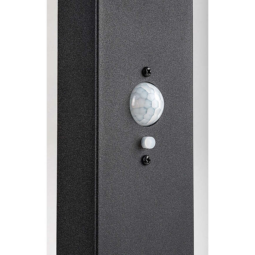 Rabalux - Dimmelhető LED napelemes kültéri lámpa érzékelővel, 4,4 W/3,7 V, IP54, antracit, 2200 mAh