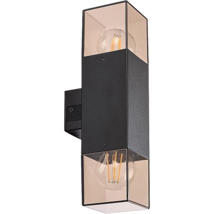 Rabalux - Kültéri fali lámpa 2xE27/60W/230V IP54 fekete