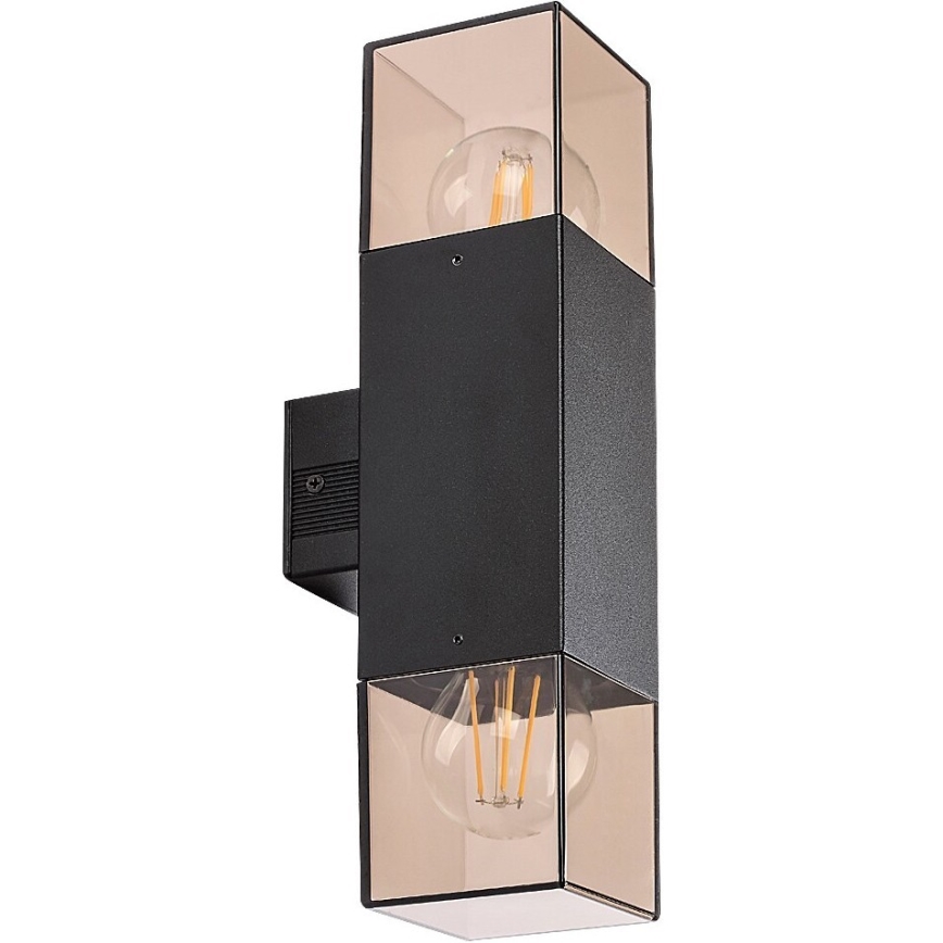 Rabalux - Kültéri fali lámpa 2xE27/60W/230V IP54 fekete