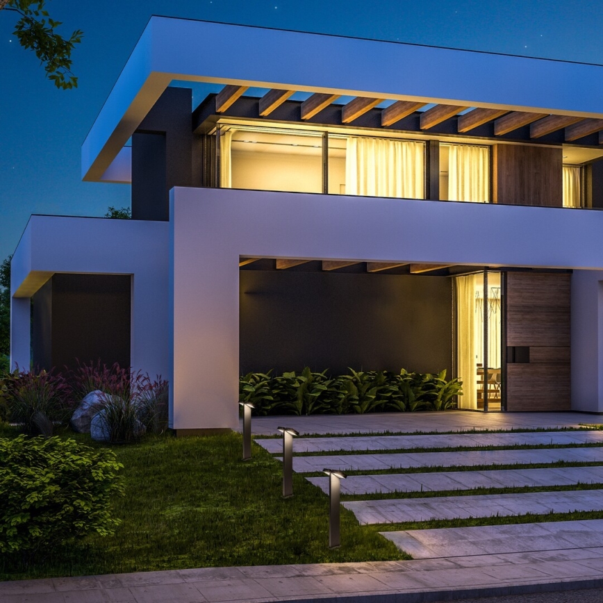 Rabalux - LED Kültéri flexibilis lámpa 2xLED/7W/230V IP54 antracit