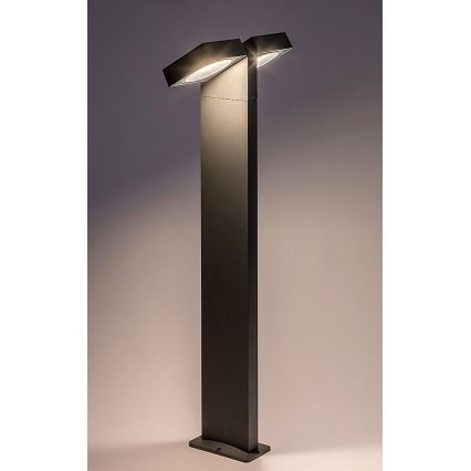Rabalux - LED Kültéri flexibilis lámpa 2xLED/7W/230V IP54 antracit