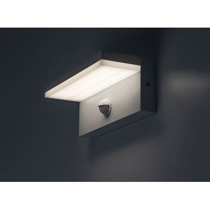 Rabalux - LED Kültéri fali lámpa érzékelővel LED/9W/230V 2700/4000/6500K IP54 fehér