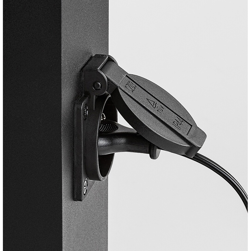 Rabalux - Kültéri lámpa aljzattal 1xE27/12W/230V IP44