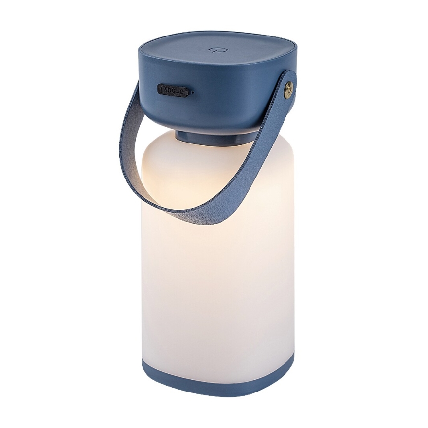 Rabalux - LED Kültéri dimmelhető érintős vezeték nélküli asztali lámpa LED/3W/5V IP44 kék
