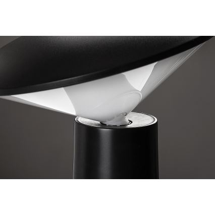 Rabalux - LED Dimmelhető újratölthető érintőképernyős asztali lámpa POLPERRO LED/3W/3,7V 1200mAh fekete