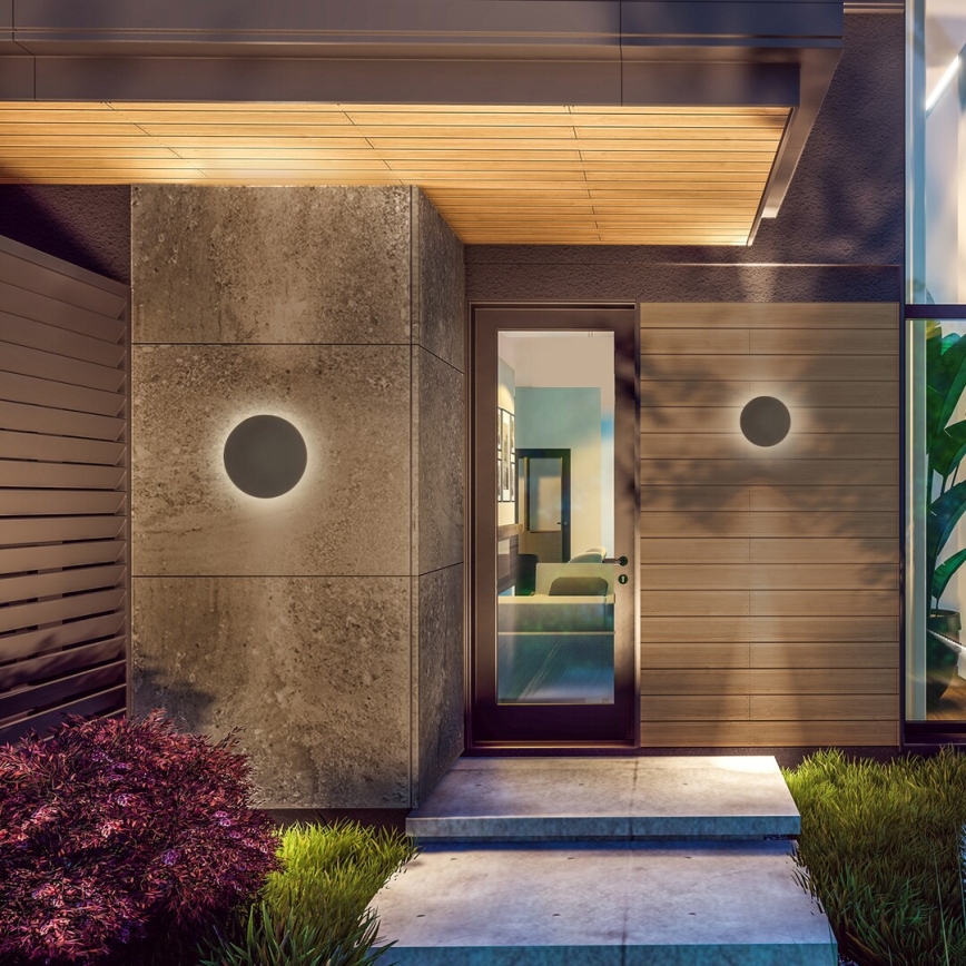 Rabalux - LED Kültéri fali lámpa 15W/230V 2700/4000/6500K IP65 barna