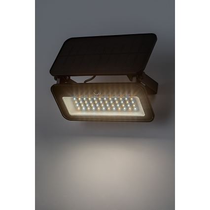 Rabalux - LED napelemes reflektor érzékelővel LED/8W/3,7V 3000/4000/6500K IP65 2600 mAh