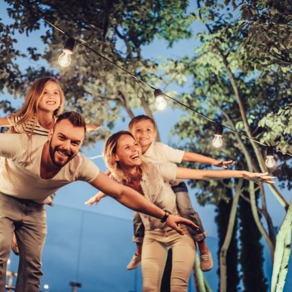 Rabalux - LED Napelemes lánc LED/3,6W/3,7V 6,5 m 1200mAh IP44