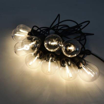 Rabalux - LED Napelemes lánc LED/3,6W/3,7V 6,5 m 1200mAh IP44