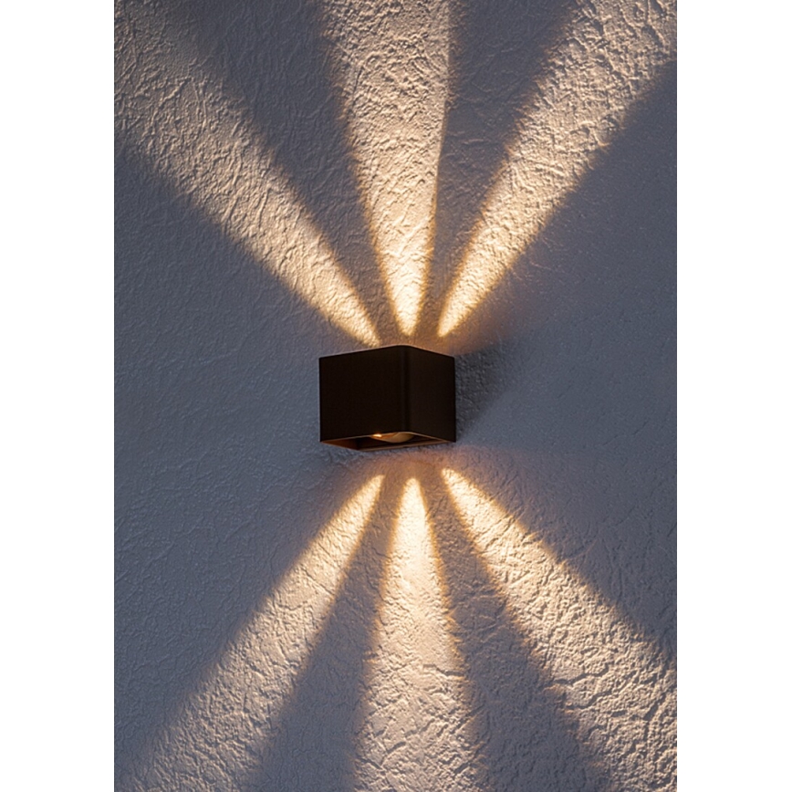 Rabalux - LED Kültéri fali lámpa LED/10W/230V IP54 barna