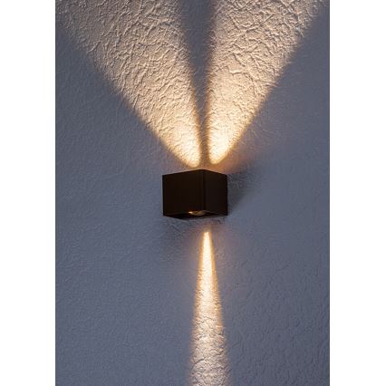 Rabalux - LED Kültéri fali lámpa LED/10W/230V IP54 barna