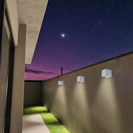 Rabalux - LED Kültéri fali lámpa LED/10W/230V IP54 szürke