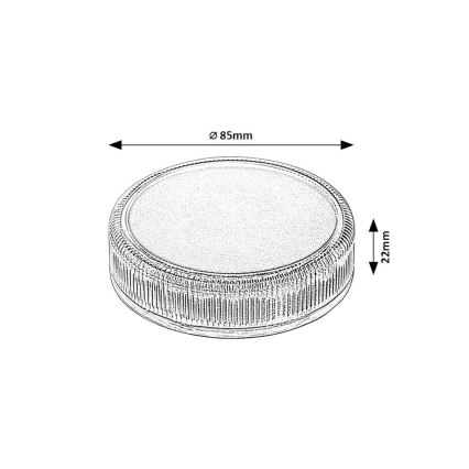Rabalux - LED napelemes lámpa LED/0,3W/1,2V 800mAh IP65