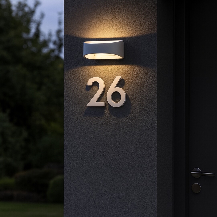 Rabalux - LED kültéri fali lámpa LED/9W/230V IP54 fehér