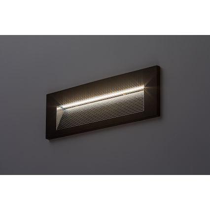 Rabalux - LED kültéri fali lámpa LED/6W/230V IP65 fekete