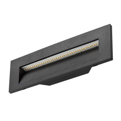 Rabalux - LED kültéri fali lámpa LED/6W/230V IP65 fekete