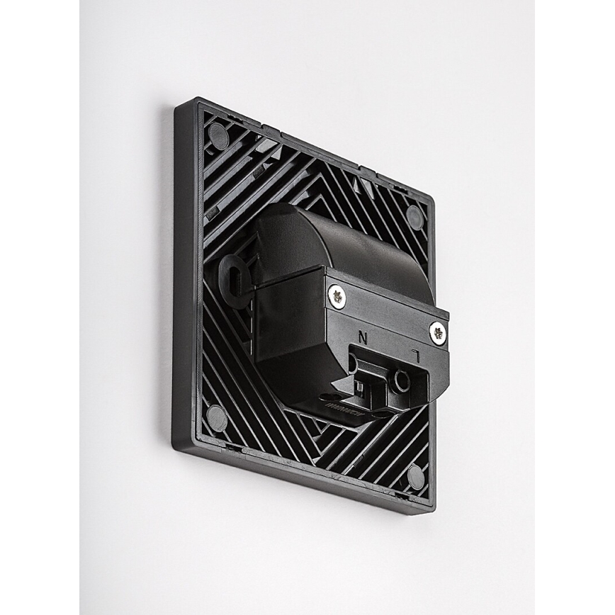 Rabalux - LED lépcsővilágító lámpa LED/1W/230V 3000/4500/6500K fekete