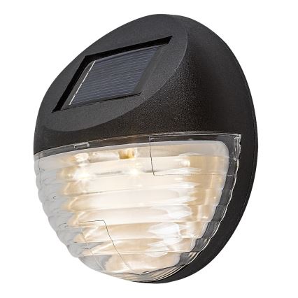 Rabalux - 2 db LED napelemes fali lámpa LED/0,06W/1,2V 300 mAh IP44