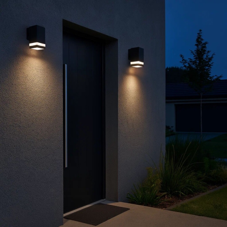 Rabalux - LED kültéri fali lámpatest LED/9W/230V IP65 antracit