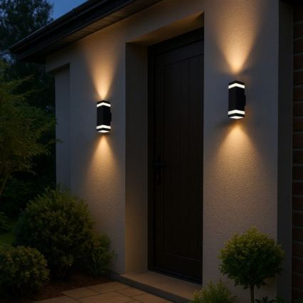 Rabalux - LED kültéri fali lámpa LED/16W/230V IP65 antracit