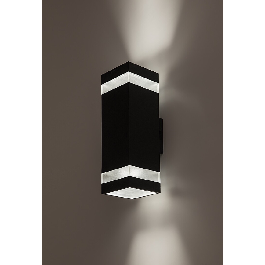 Rabalux - LED kültéri fali lámpa LED/16W/230V IP65 antracit