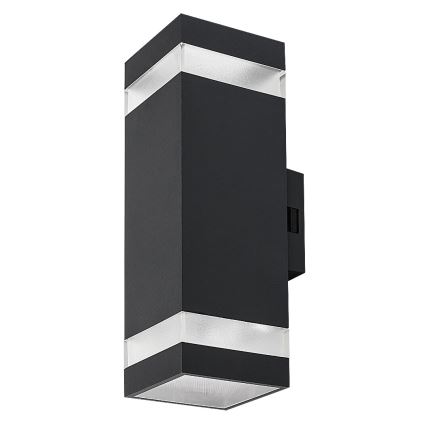 Rabalux - LED kültéri fali lámpa LED/16W/230V IP65 antracit