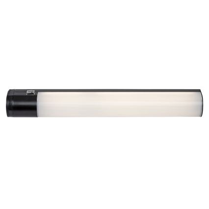 Rabalux - LED aláfali lámpa aljzattal LED/17W/230V 4000K IP44 fekete 57 cm