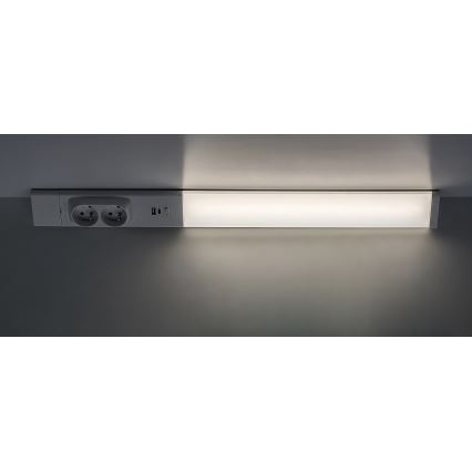 Rabalux - LED Pultmegvilágító konnektorral LED/18W/230V 4000K 60 cm fehér