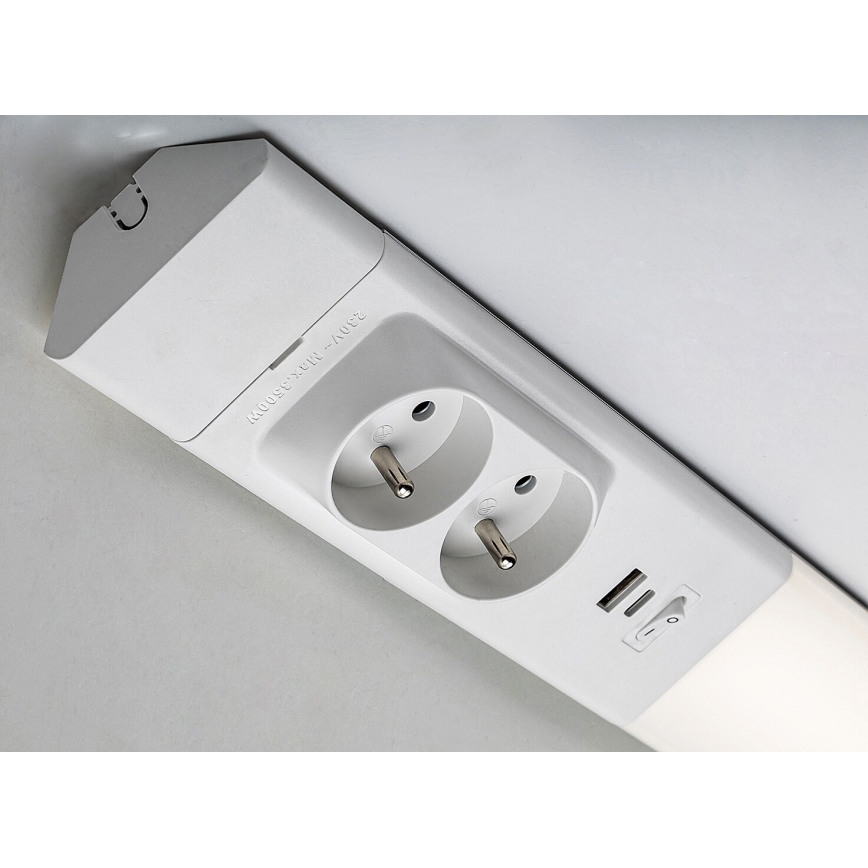Rabalux - LED Pultmegvilágító konnektorral LED/18W/230V 4000K 60 cm fehér
