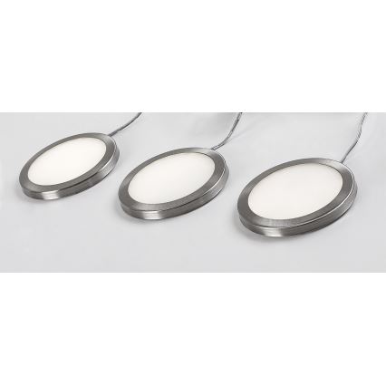 Rabalux - 3 darabos dimmelhető LED szekrényvilágítás LED/1W/230V 4000K