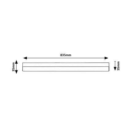 Rabalux - LED Pultmegvilágító LED/20W/230V 4000K 83 cm fehér
