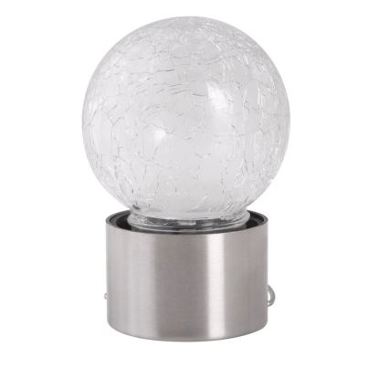 LED RGB Kültéri solár lámpa kapcsolóval LED/0,06W/1xAA IP44