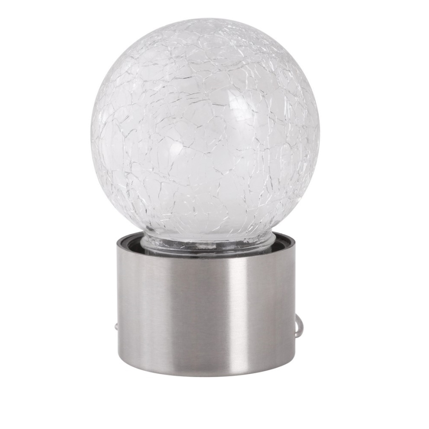 LED RGB Kültéri solár lámpa kapcsolóval LED/0,06W/1xAA IP44