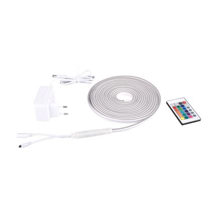 Rabalux - LED RGBW állítható fényerejű szalag LED/21W/230V 5 m IP67 + távirányító