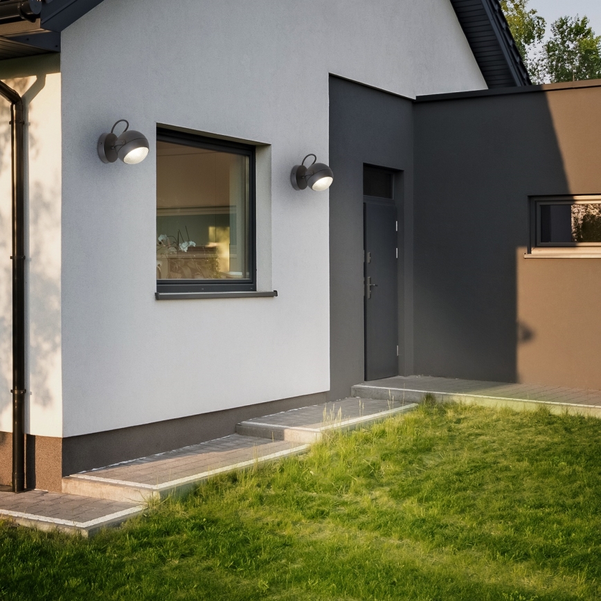 Kültéri fali lámpa 1xGU10/25W/230V IP44