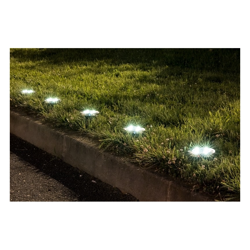 Rabalux - LED kültéri napelemes lámpa érzékelővel LED/0,24W/1xAA 400 mAh fekete IP44