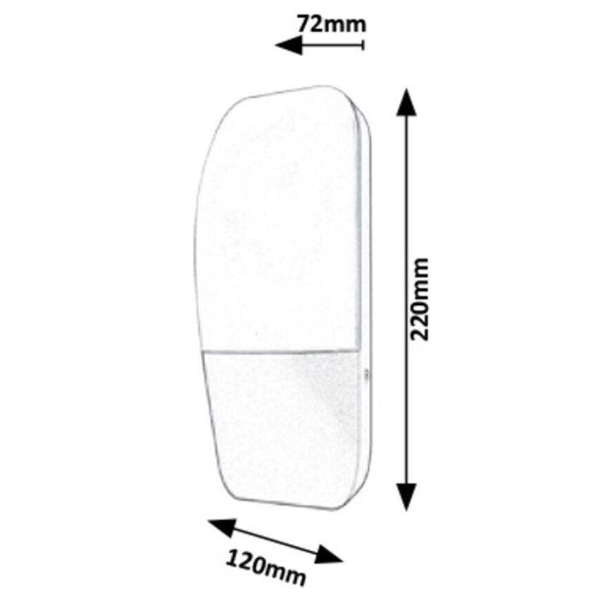 Rabalux - LED Kültéri fali lámpa LED/10W/230V IP65 800lm 4000K