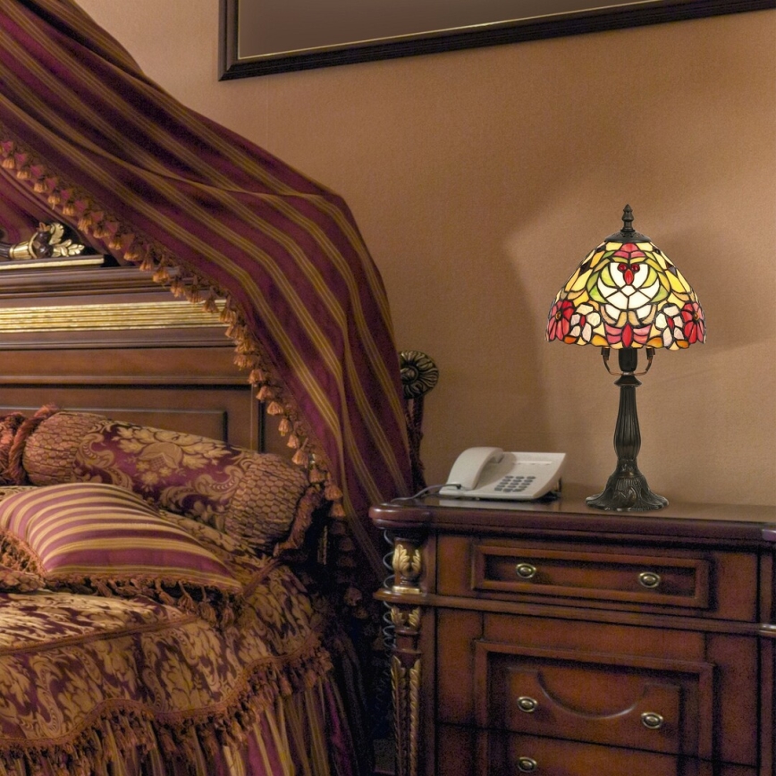 Rabalux - Tiffany asztali lámpa 1xE14/40W/230V