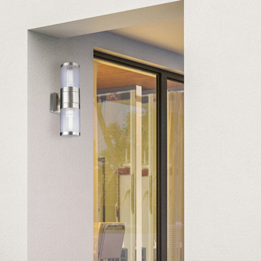 Rabalux - Kültéri fali lámpa 2xE27/60W/230V