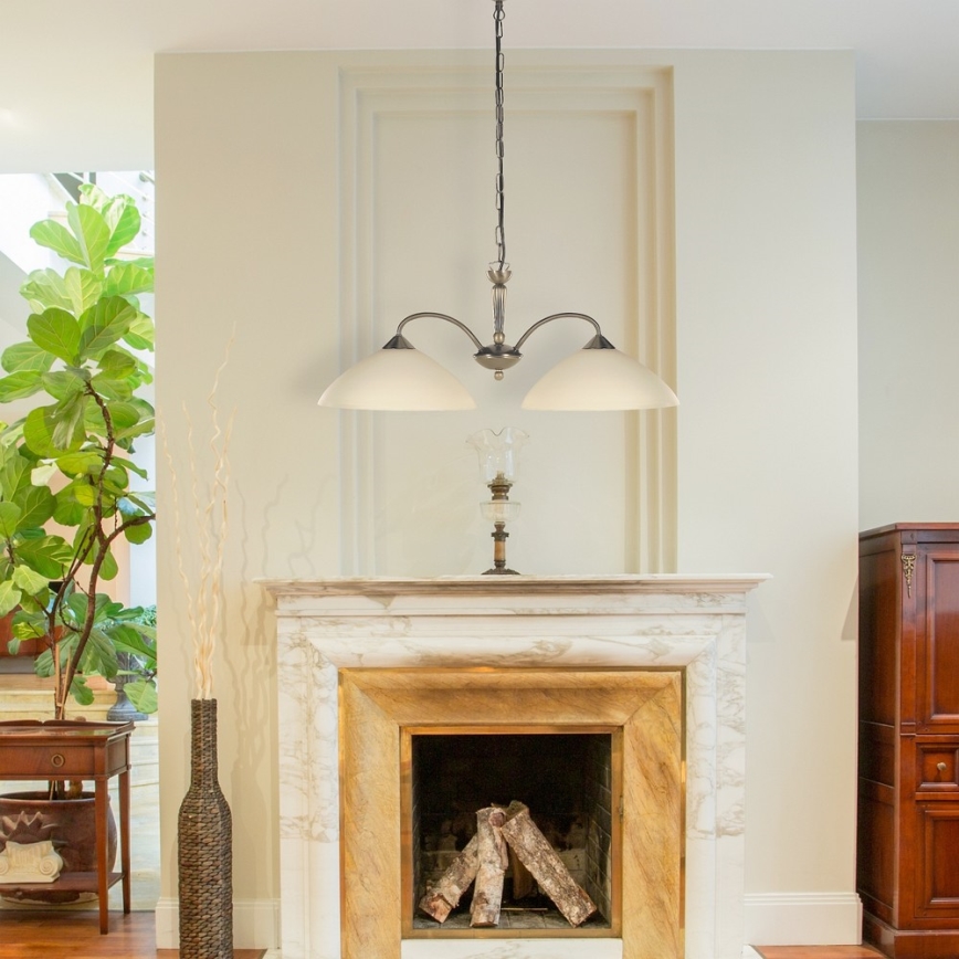 Rabalux - Csillár láncon 2xE27/60W/230V