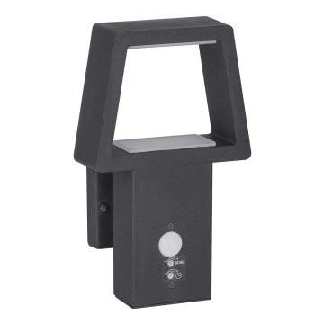 Rabalux 8668 - Kültéri fali lámpa a mozgásérzékelős ARIZONA 1xLED/10,5W/230V