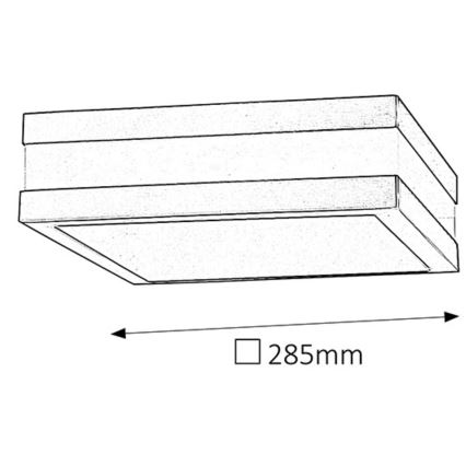 Rabalux - Kültéri fali lámpa 2xE27/11W/230V