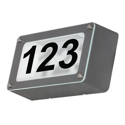 Rabalux 8770 - LED Kültéri fali lámpa GRAZ 1xLED/12W