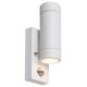 Rabalux - Kültéri fali lámpa érzékelős 2xGU10/10W/230V IP44 fehér