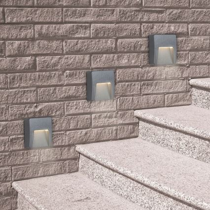 Rabalux 8894 - LED Kültéri fali lámpa TRENTO LED/3W/230V IP65