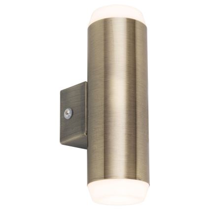 Rabalux - LED Kültéri fali lámpa 2xLED/4W/230V IP44 bronz