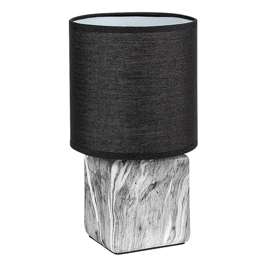 Rabalux - Asztali lámpa 1xE14/40W/230V fekete/márványmintás