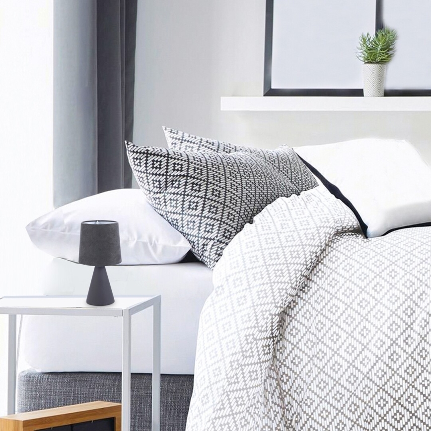 Rabalux - Asztali lámpa 1xE14/40W/230V szürke